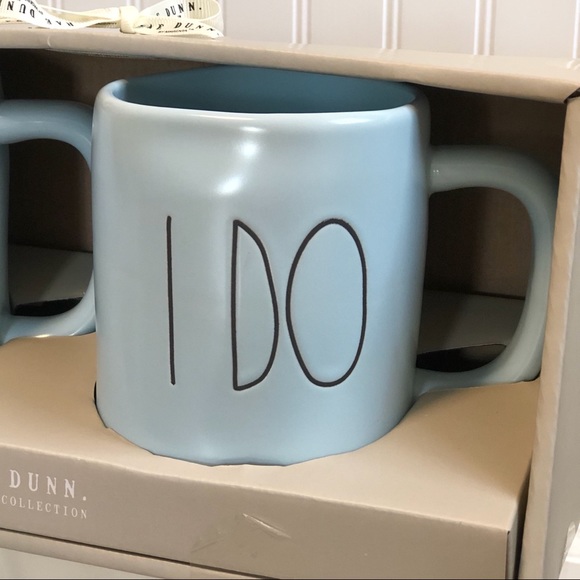 Rae Dunn Set of 2 Mugs 👰🏻 Wedding Collection NIB - Picture 4 of 4